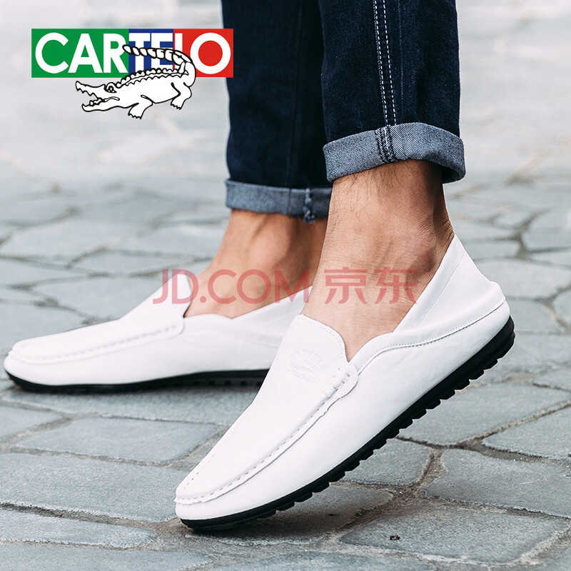 ¡¾Æ·ÅÆÖ±½µ ¾©¶«ÓÅÑ¡¡¿¿¨µÛÀÖöùÓ㣨CARTELO)ÄÐÊ¿ÉÌÎñ¼Ý³µ¶¹¶¹Ð¬ £¨KDLC08£©°×É« 42