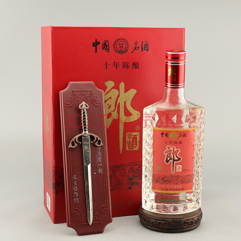 郎酒(十年陈酿) 2001年 53度 500ml 1瓶【39】(白酒)
