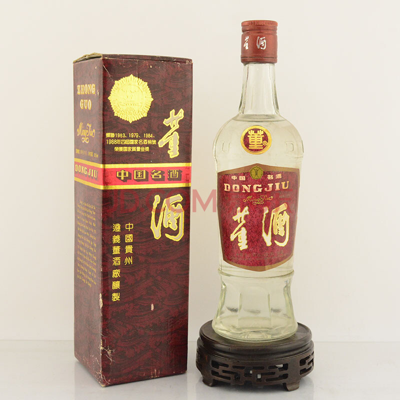 董酒1992年 59度 500ml 1瓶【31】(白酒老酒)