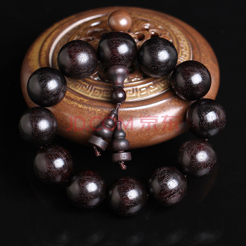 小叶紫檀老料佛珠手串 21mm 66.43 g