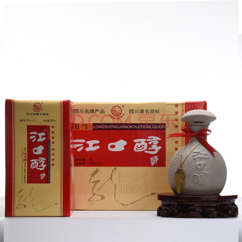 江口醇(龙生江口醇酒)2006年 52度 500ml 1箱(6瓶)【4