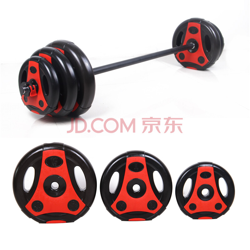 kylin 莱美哑铃杠铃系列 哑铃杠铃两用产品 手抓举重训练健身器材