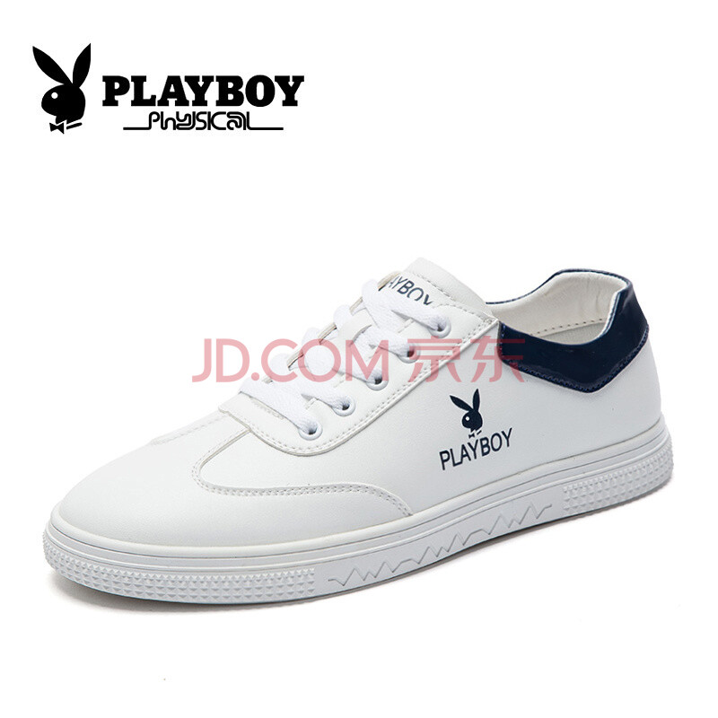 PLAYBOY/»¨»¨¹«×ÓÄÐЬµÍ°ï°åЬÔ˶¯ÐÝÏÐЬԲͷϵ´øÑ§ÉúÔ˶¯Çá±ã°Ù´îÄÍĥЬ °×À¶ 40