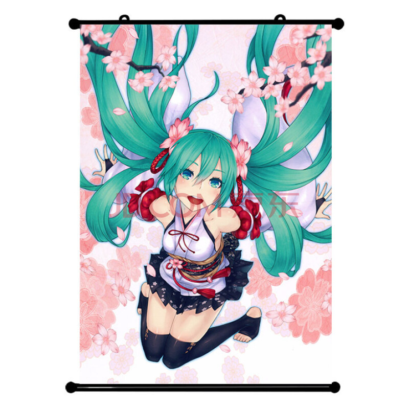 寿屋 动漫挂画海报 壁纸 初音未来动漫卷轴挂画海报挂