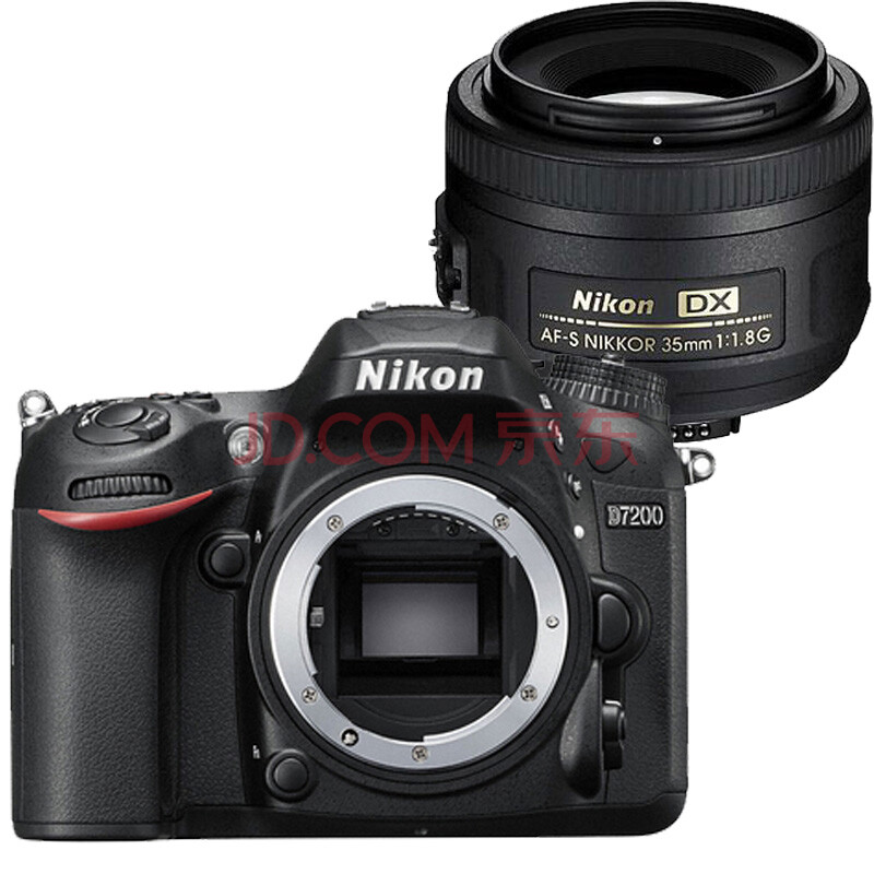 尼康(Nikon)D7200单反拆机身搭配尼康镜头 50