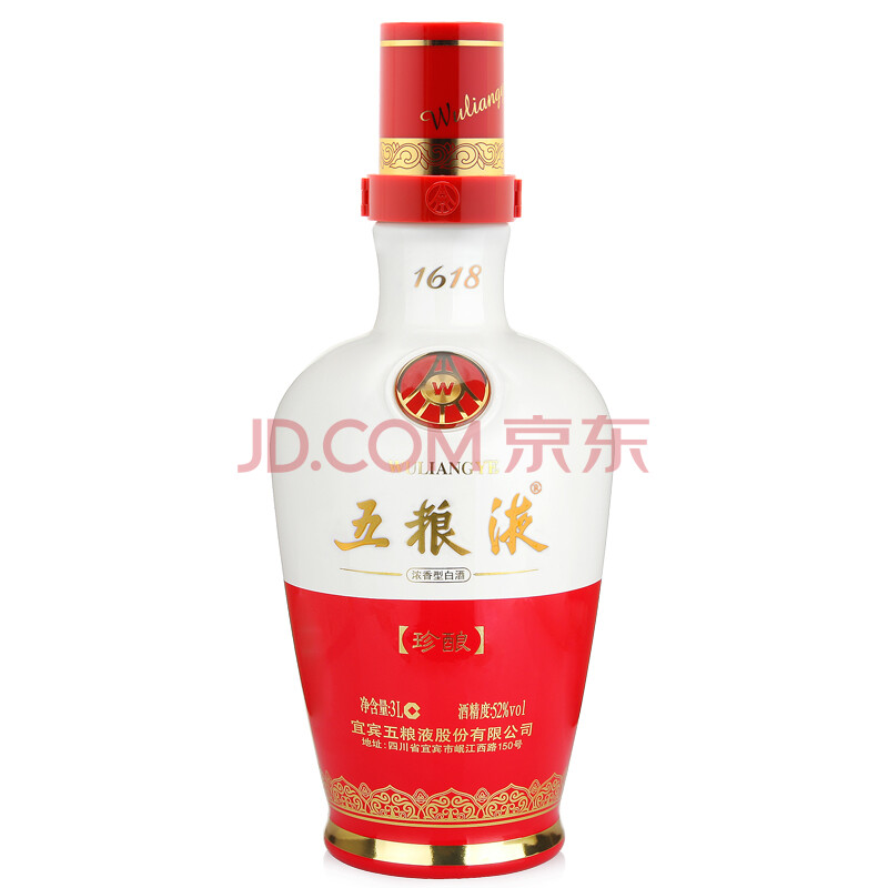 ÎåÁ¸Òº ÕäÄð1618 52¶È 3000mL*1Æ¿ £¨2012Äê³ö³§£©