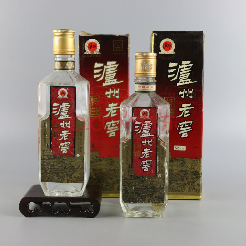 泸州老窖特曲 约97年,99年 52度 500ml 2瓶【63(名酒,陈年老酒)