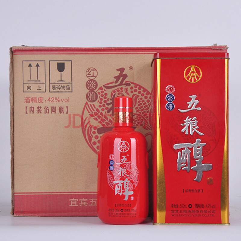 五粮醇 2013年 42度 500ml*6【36-c-28】(白酒)