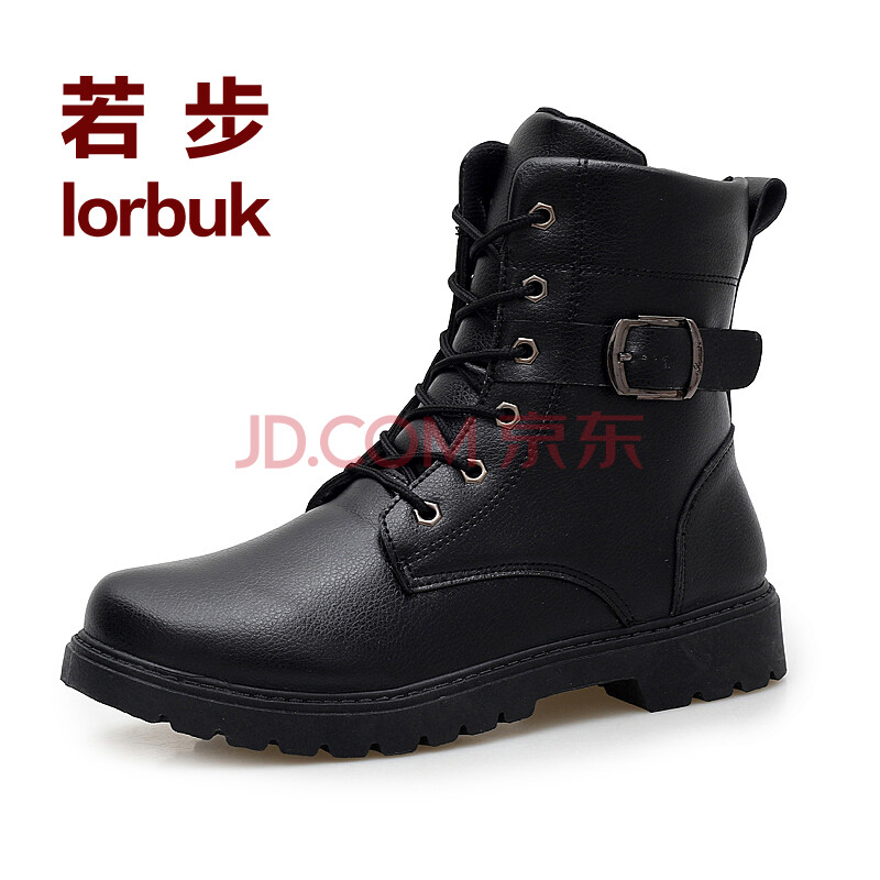 Èô²½lorbuk2017Çﶬ¼¾ÃÞÑ¥×ÓÄÐпîʱÉг±Á÷¸öÐÔÂí¶¡Ñ¥·À»¬Æ¤ÄÐЬÄÚÔö¸ßÄÐÑ¥ ºÚÉ« 42