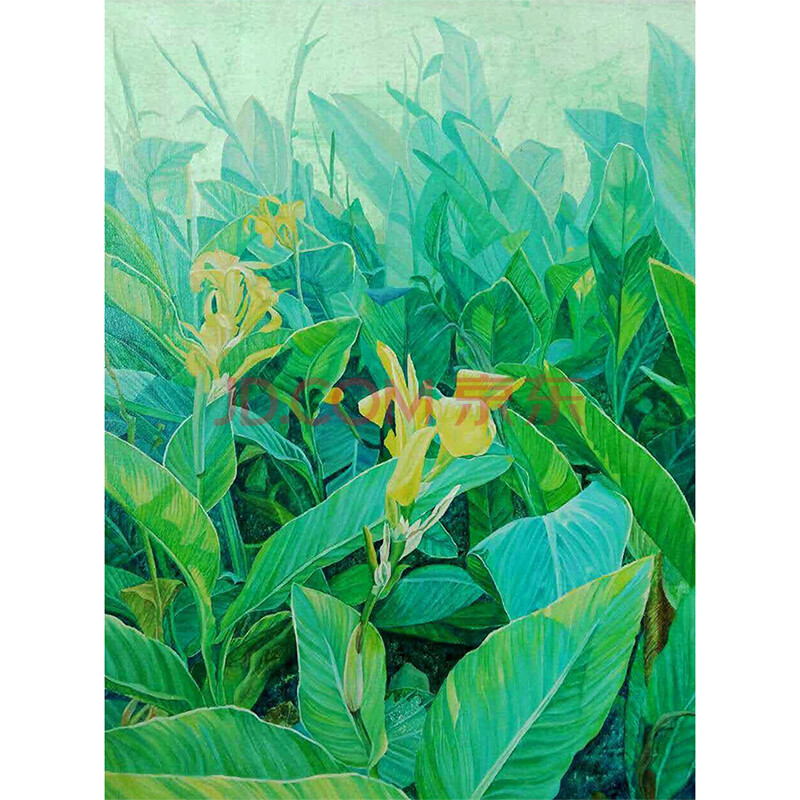 【油画】方霄《美人蕉》