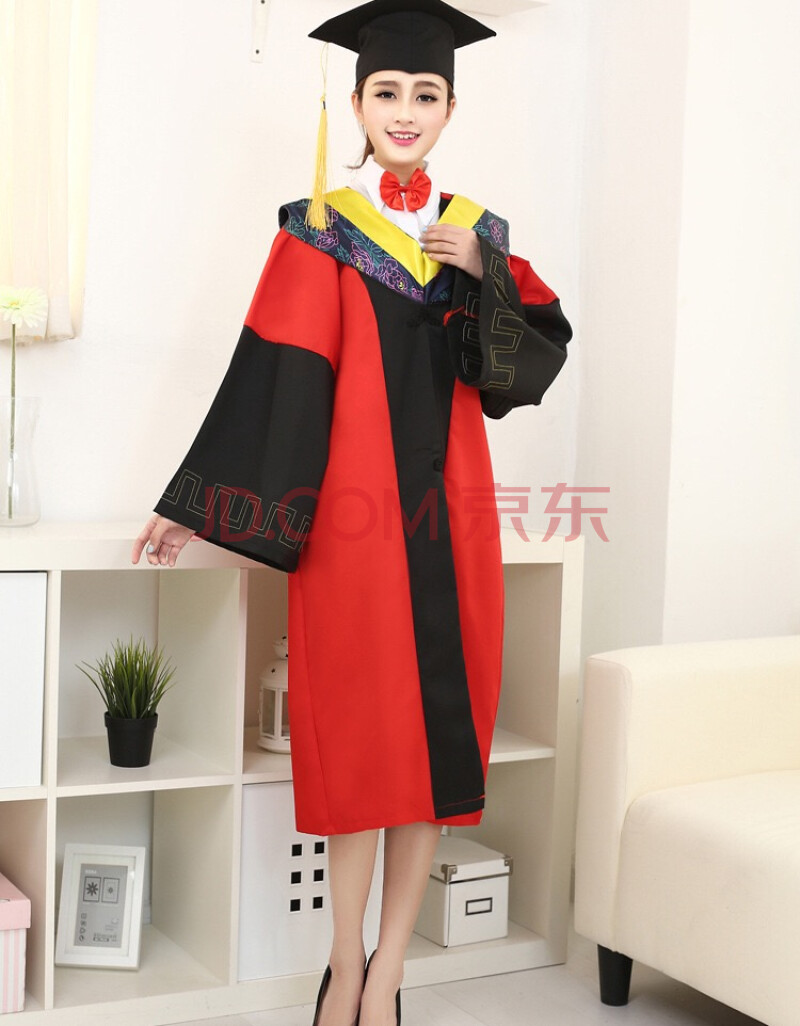 玺柠毕业礼服学位服毕业服垂布蓝色硕士套装学士服博士服导师服校长服