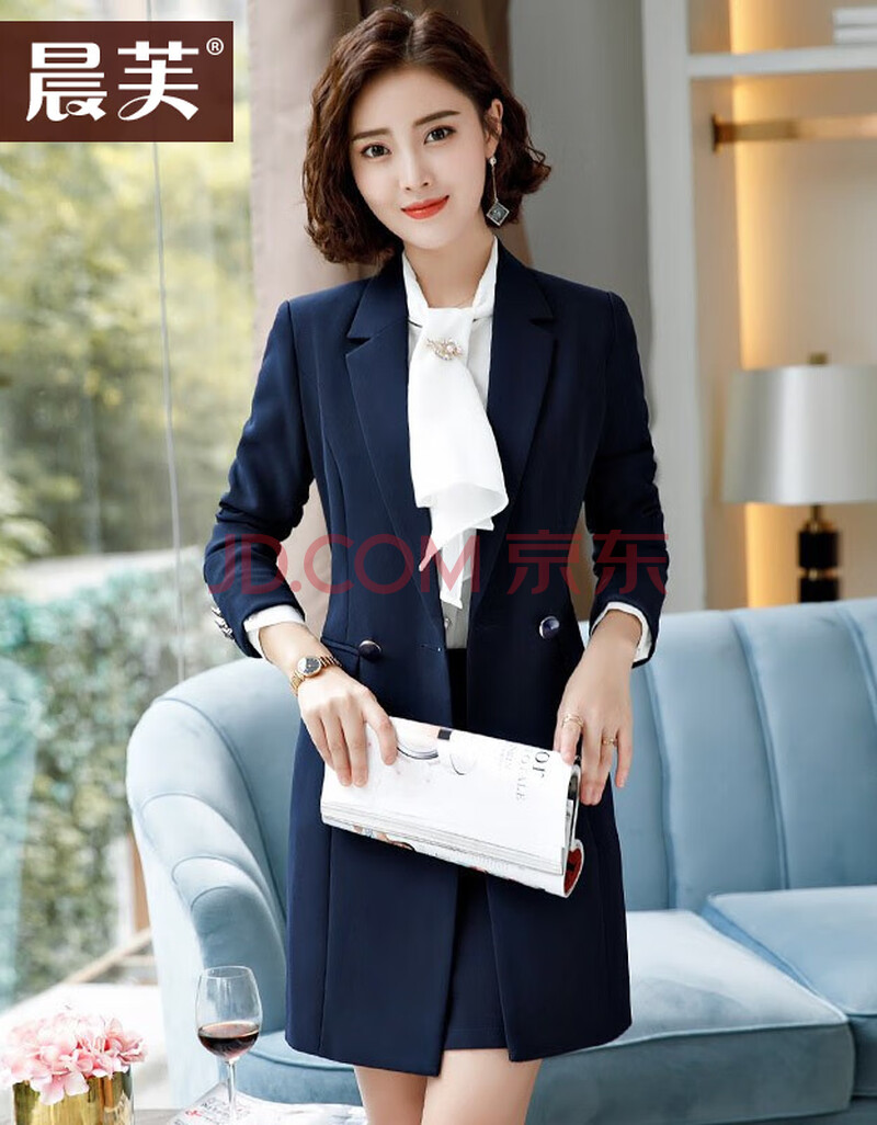 职业装女装套装时尚正装西服大衣银行销售公司正装休闲英伦范商务面试