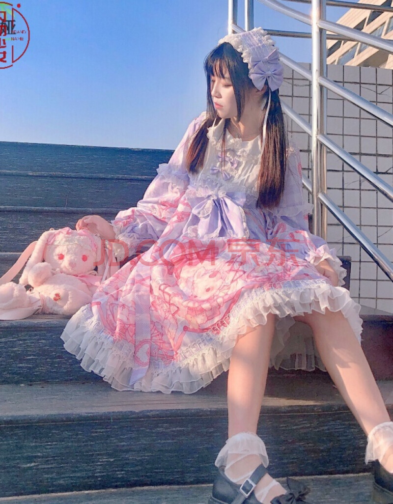 洛丽塔洋装现货op原创lolita日系新年连衣裙女裙子森系文艺可甜学生