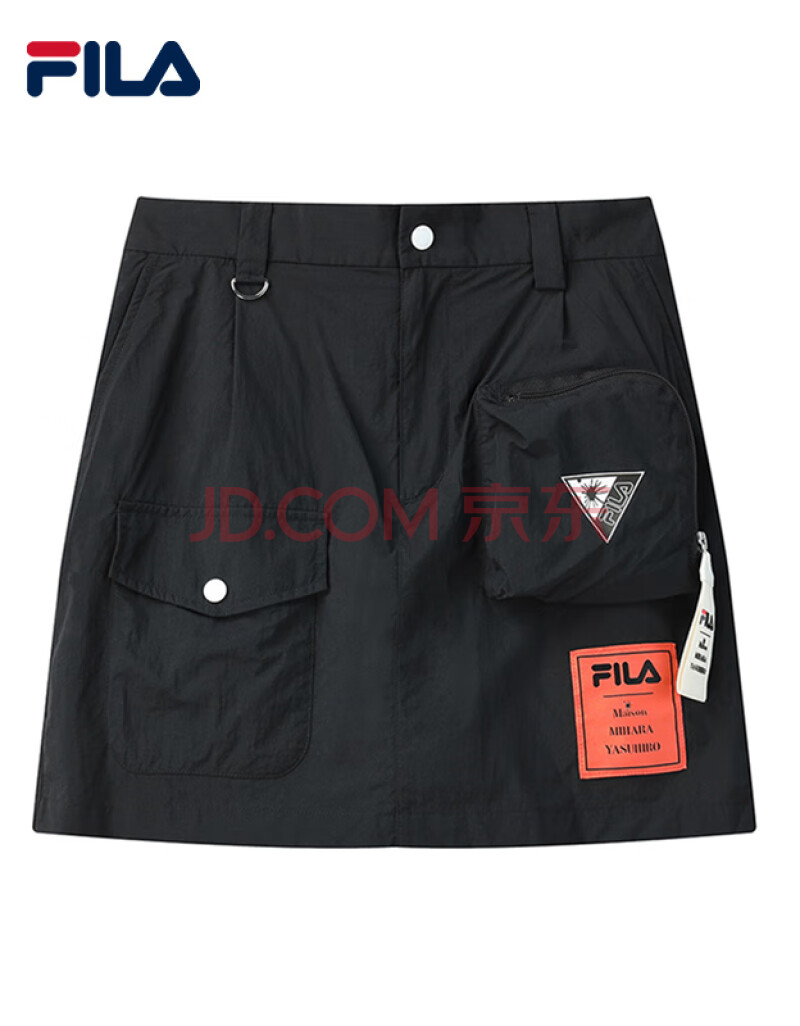 fila x mihara 斐乐联名女装官方女子半身裙 2021年夏季新款百搭短裙