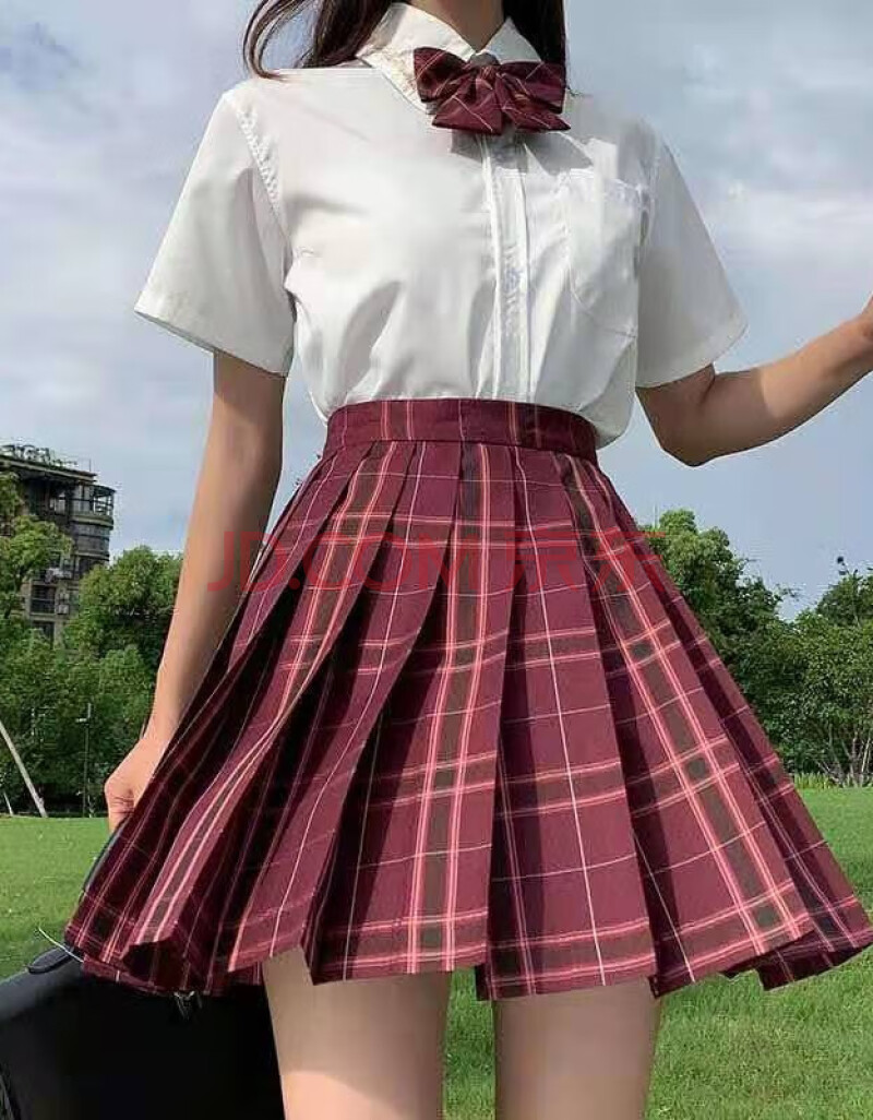 【不死川】jk制服2021夏季新款冰吉羽jk格裙百褶裙女学生日系校服短裙