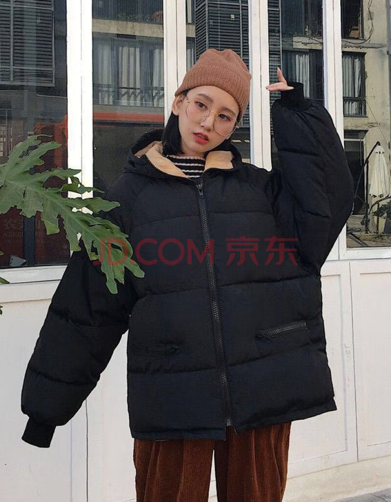 森马羽绒服女专柜同款小个子学生羽绒服外套女装2021冬季新款韩版宽松