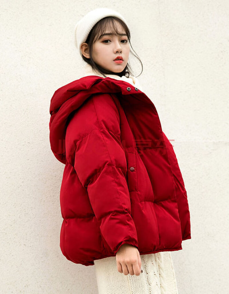 小个子冬天穿的小版棉服袄子新款棉服女短款韩版宽松.