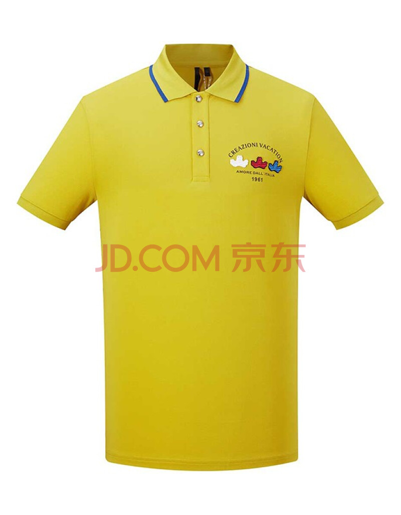 意大利品牌creazioni/克莱切尼polo衫男夏季短袖刺绣蛙元素休闲潮流