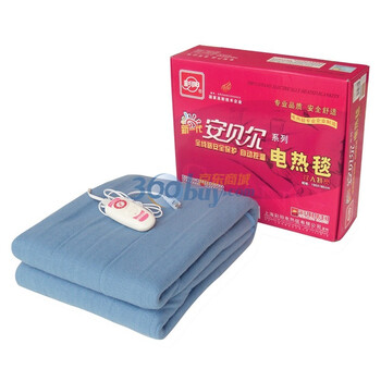 彩阳全线路自动控温多温区双人特宽电热毯（兰）6658