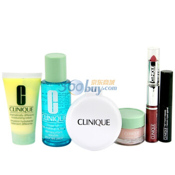 CLINIQUE倩碧礼包6件套（赠倩碧化妆包）