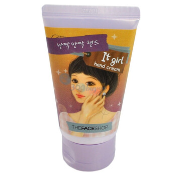 The face shop可爱女孩蜜桃护手霜50ml