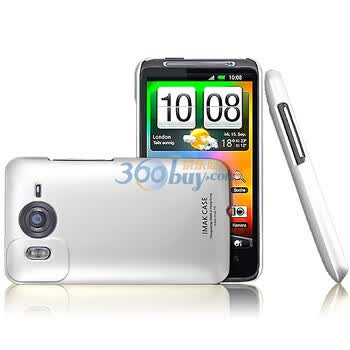 艾美克（IMAK）超薄钛金彩壳 适用于HTC Desire HD A9191（银色）