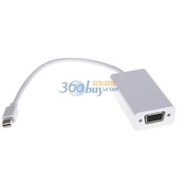 包尔星克(PowerSync)MINI Displayport(Male) 转 VGA(F) Short cable,L=15CM MIDP-VGA