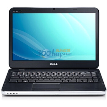 戴尔（DELL）Vostro 1440-416X 14英寸笔记本电脑（P4600 2G 320G D刻 核芯显卡 无线 蓝牙）瓦灰色