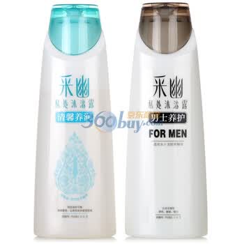 采幽私处沐浴露清馨养润型200ml+采幽私处沐浴露男士养护200ml