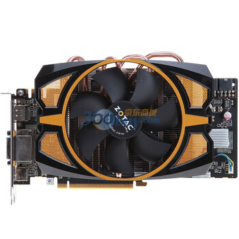 索泰（zotac）GTX460-1GD5至尊版 UB 800/3600 1024M/256bit GDDR5 PCI-E 显卡