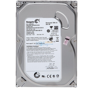 希捷（seagate）500G ST3500413AS 7200转 16M SATA 6Gb/s 台式机硬盘