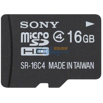 索尼（SONY）16G TF（Micro SDHC）存储卡（Class4）