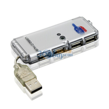 优越者 Y-202 USB2.0 4口HUB集线器(带线)