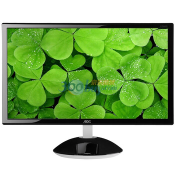 AOC（冠捷）e2343Fi 23英寸宽屏支持Apple docking连接的液晶显示器 （黑白色）