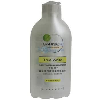 卡尼尔GARNIER真采净白清透美白爽肤水200ml
