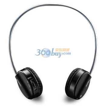雷柏（Rapoo) H6020 蓝牙立体声麦克风耳机 黑色