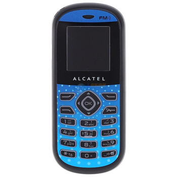 ALCATEL 阿尔卡特 OT-209 手机（星空蓝）
