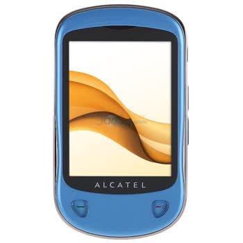 阿尔卡特（Alcatel）OT710风尚版 GSM手机（金属蓝）