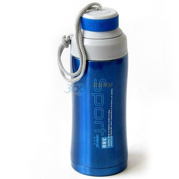 哈尔斯高真空运动瓶 380ml HD-380A 粉、蓝、桔(颜色随机)