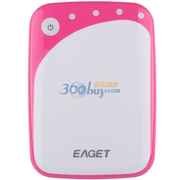 忆捷（EAGET ）捷能P5000 移动电源 （红色）