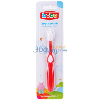 bobo乐儿宝乳牙刷BS302（颜色随机）