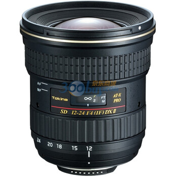 图丽（TOKINA） AT-X 124 PRO DX II 12-24mm F4 广角变焦镜头 尼康卡口（黑色）