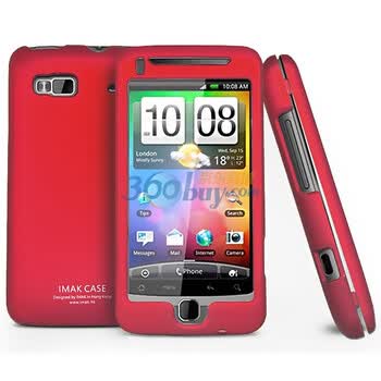 艾美克（IMAK）超薄彩壳 适用于HTC Desire Z（红色）