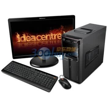 联想（Lenovo）锋行 K330 睿智版 台式电脑（Ci5-2320 4G内存 2TB硬盘 1G独显 DVD刻录 Win7）