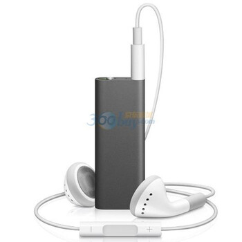 苹果(Apple)iPod shuffle 2G MC323CH/A MP3播放器(黑色)