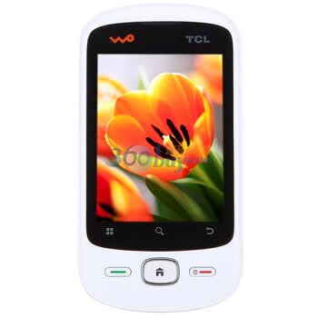 TCL A906 3G手机（钢琴白）WCDMA/GSM 联通定制