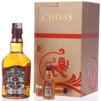 芝华士12年苏格兰威士忌 700ml 酒版礼盒