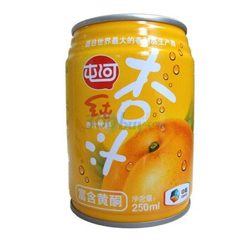 中粮屯河杏汁250ml*24罐