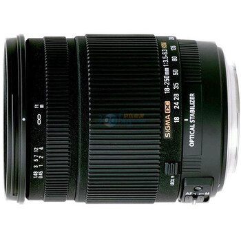 适马（SIGMA）AF 18-250mm F3.5-6.3 DC OS HSM（尼康卡口）数码相机专用镜头
