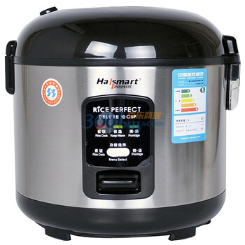 鸿智（hallsmart）CFXB40-J24 4L 白金厨宝电子电饭煲